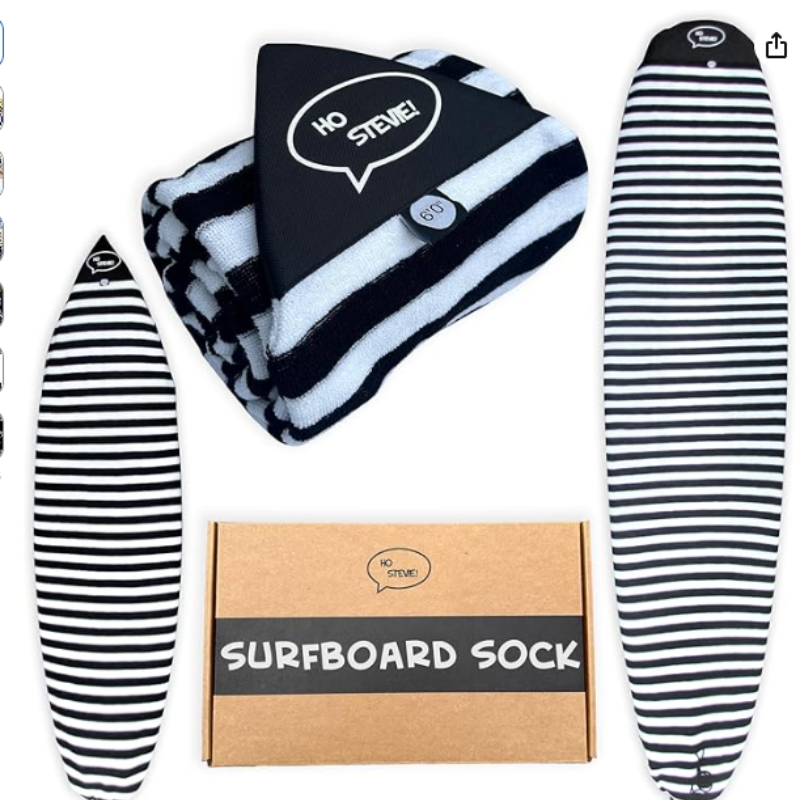 Stretch surfboard sock cover
